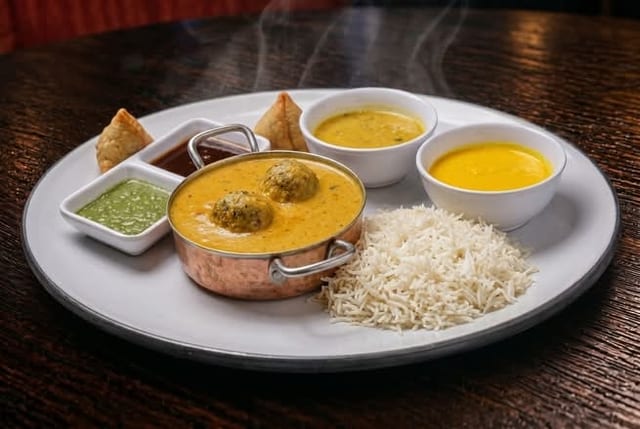 MALAI KOFTA LUNCH.