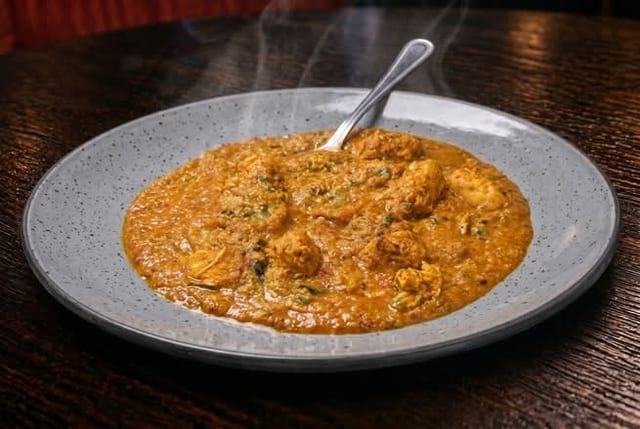 Lunch Chicken Xacutti.