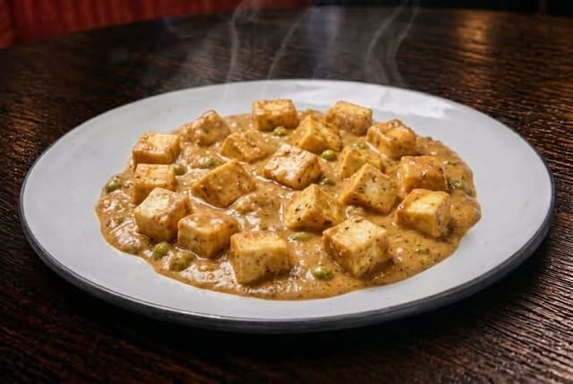 MUTTER PANEER LUNCH.