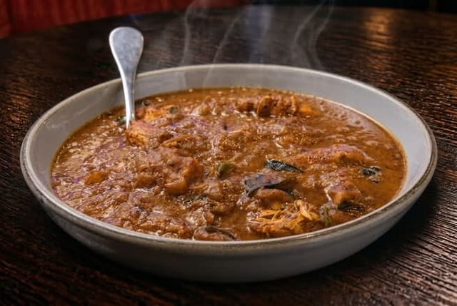 Lunch Lamb Korma.